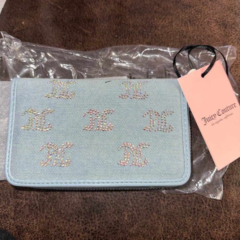 Juicy Couture Light Blue Wallet